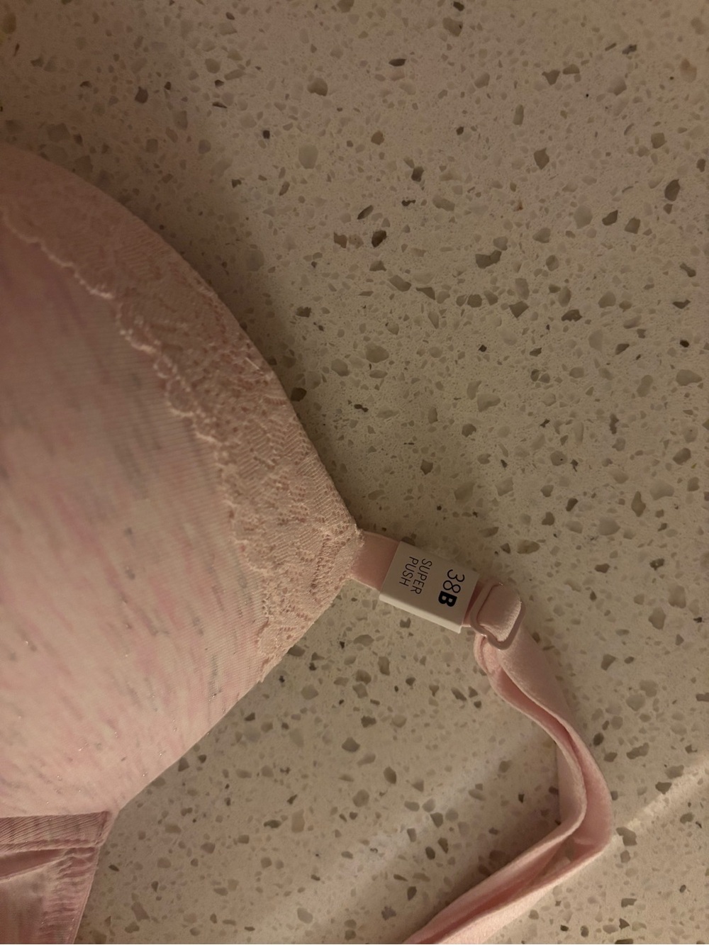 Victoria's Secret Light Pink Heathered T-Shirt Bra - Picture 3 of 4